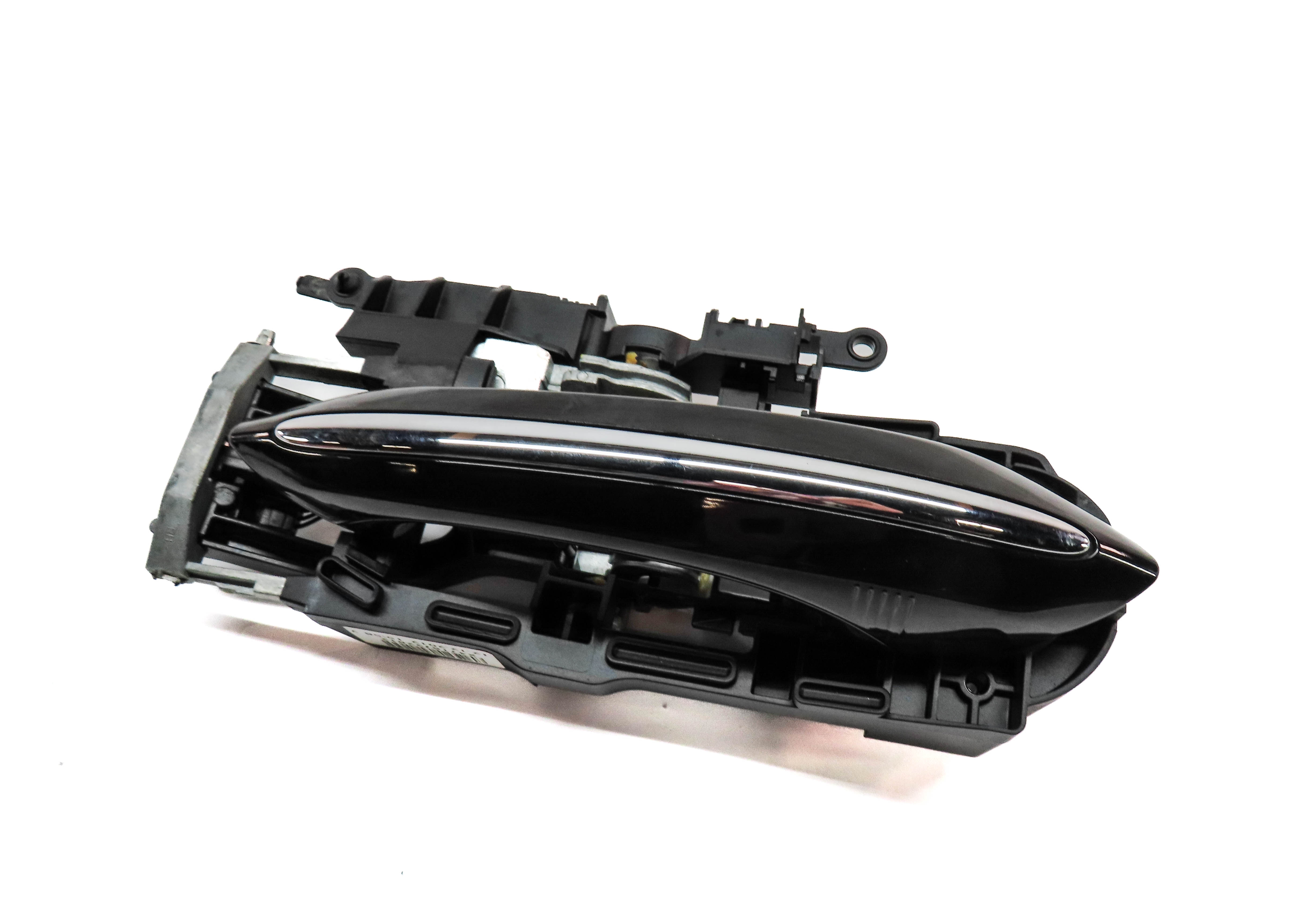 09-18 BMW 528i 535i 550i 740i 750i 760i REAR RIGHT COMFORT DOOR HANDLE (Black) — exact item pictured